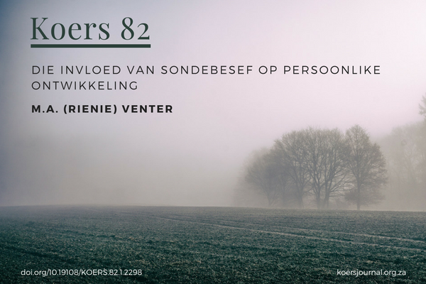 Die invloed van sondebesef op persoonlike ontwikkeling